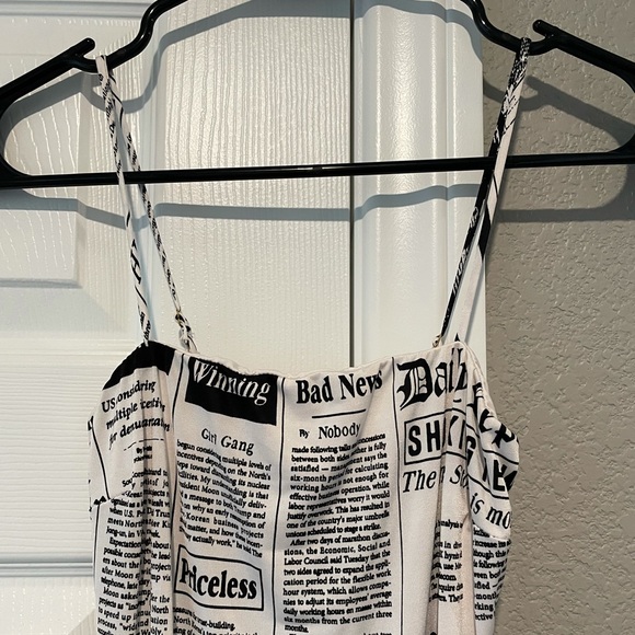 Mini Newspaper Dress - Picture 3 of 3
